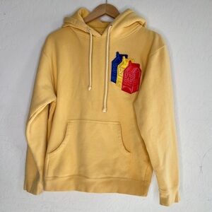 Lyrical Lemonade Peach Triple Patch Carton Sweatshirt Hoodie